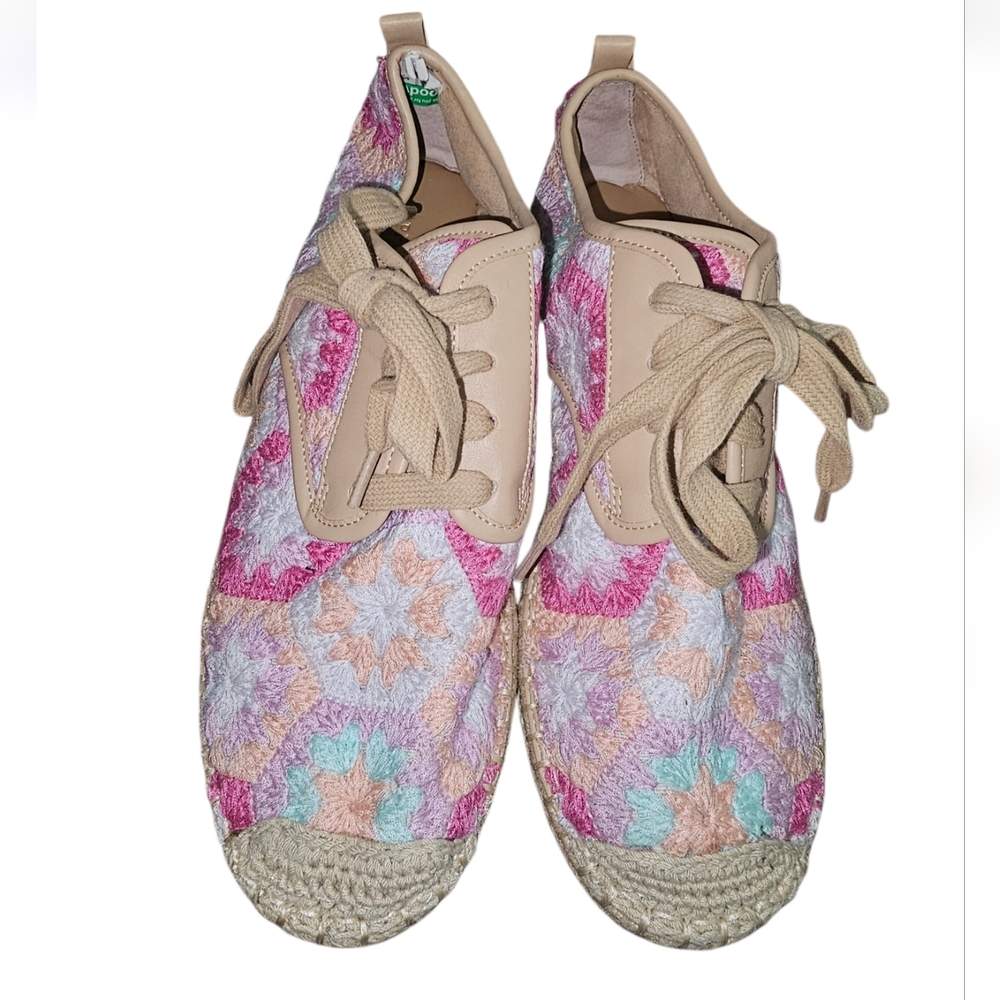 💖Copper Key Colorful Crochet Women's Espadrille Shoes
